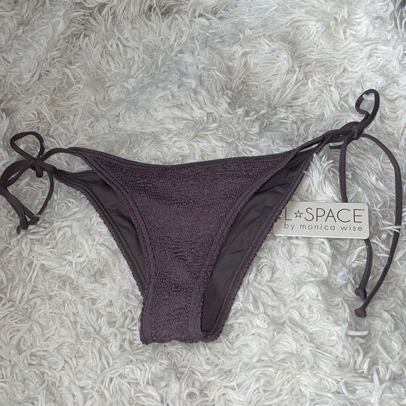 L* Space Lily Pucker Up String Bikini Bottom - Picture 2 of 5